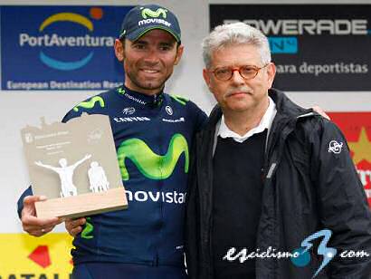 Volta a Catalunya: Valverde: "Ser muy difcil alcanzar a los tres primeros de la general"