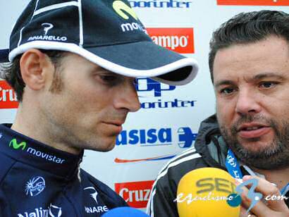 Vuelta a Andalucía: Alejandro Valverde: "Soy el primer sorprendido"