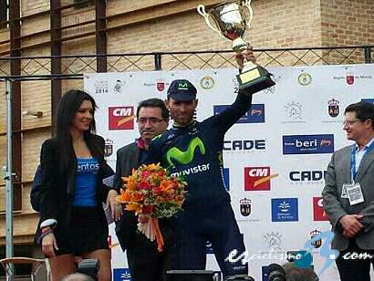 Vuelta a Murcia: Alejandro Valverde: "Tenía ganas de volver a ganar en casa"