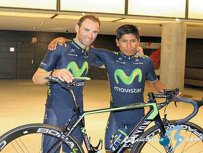 Valverde y Quintana, juntos en la Vuelta a Murcia y la Clsica de Almera