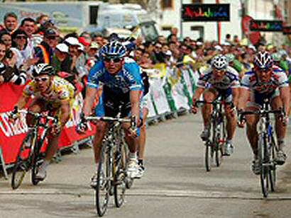 Vuelta a Andalucía: Lastras sigue líder tras el segundo triunfo consecutivo de Petacchi