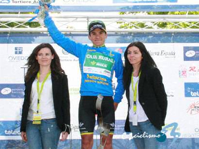 Vuelta a Asturias: Amets Txurruka: "Me llevo unos triunfos que recordar siempre"