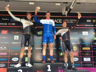 Matous Ulman lidera la Andalucía Bike Race tras ganar la crono inicial