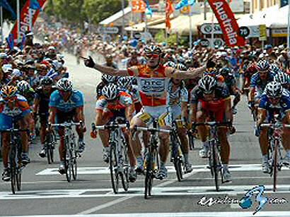 Tercera victoria para André Greipel en la cuarta etapa del Tour Down Under (Ampliada)