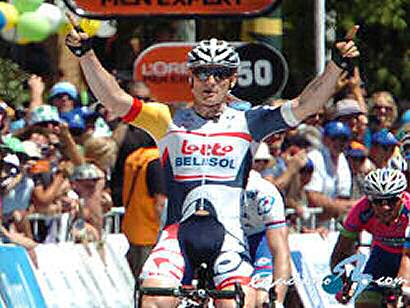 Vuelta a Bélgica: Greipel, primer líder tras ganar la primera etapa