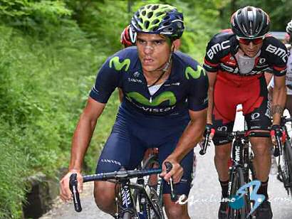 Giro de Italia: Andrey Amador: "La esperanza sigue siendo subir al podio"