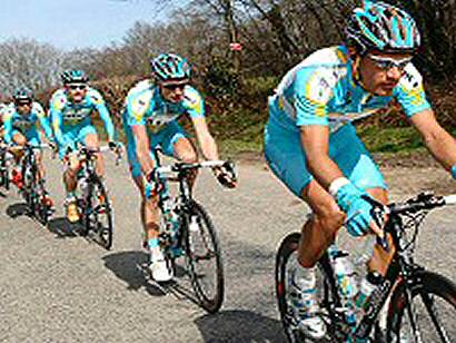 El Astaná Team listo para su participación en la Vuelta a Suiza