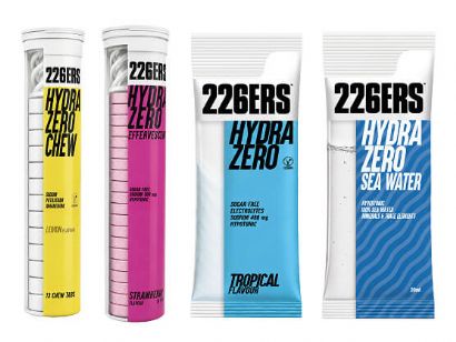 Gama 226ERS Hydrazero: cuatro formatos para cuidar la hidrataci�n en el ciclismo