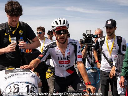 O Gran Cami�o: Adam Yates: "He demostrado que estoy en buena forma"