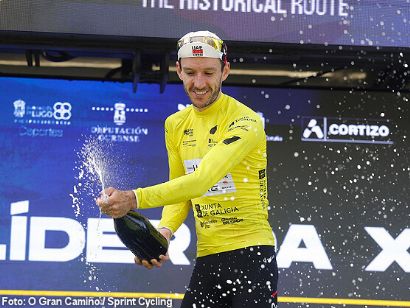 Adam Yates hace suyo O Gran Cami�o y Alessandro Pinarello se estrena en el Monte Trega