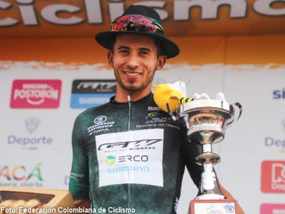 Vuelta a Colombia: Adrián Bustamante se impone en Riosucio, Rodrigo Contreras sigue líder