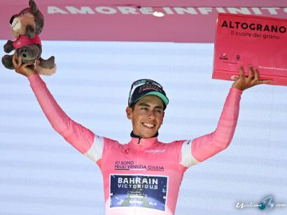 Giro de Italia: Afonso Eul�lio: "Perder� el maillot rosa en la contrarreloj"