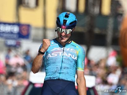 Giro de Italia: Alberto Bettiol se impone en Verbania