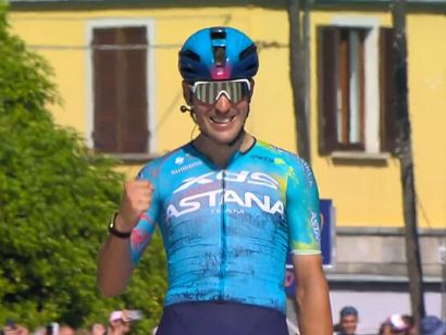 Giro de Italia: Alberto Bettiol se impone en Verbania