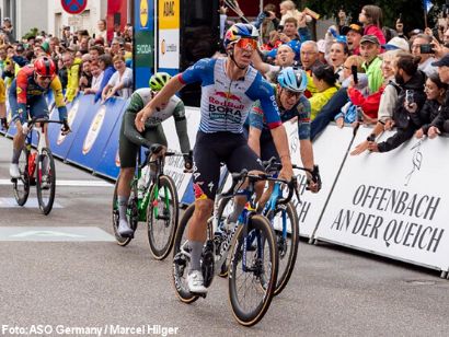 Alessio Magagnotti sorprende a Magnier y se lleva la 2� etapa de la Vuelta a Alemania