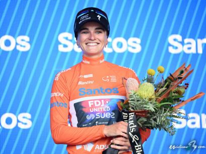 Ally Wollaston vuelve a imponer su ley y acaricia el t�tulo en el Tour Down Under Femenino