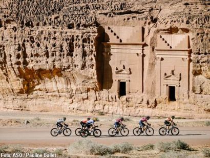 El Saudi Tour pasa a llamarse Tour de AlUla siendo una nueva aventura en el desierto
