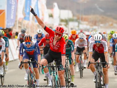 Tour de Omán: Amaury Capiot gana la cuarta etapa, Finn Fisher-Black recupera el liderato