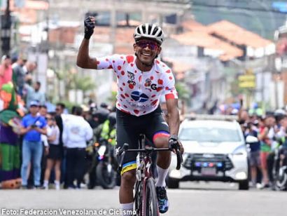 Vuelta al T�chira: Anderson Paredes brilla en La Grita, Enmanuel Viloria mantiene el liderato por 18 segundos