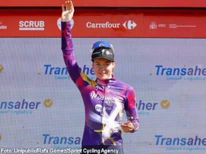 Anna van der Breggen sorprende en Borja y logra una victoria de prestigio en La Vuelta Femenina
