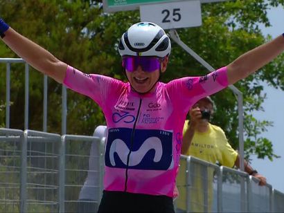 Giro Donne: Annemiek van Vleuten luce la maglia rosa en Madonna della Guardia
