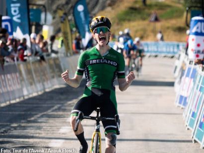 Tour del Porvenir: Archie Ryan gana el segundo sector de la séptima etapa