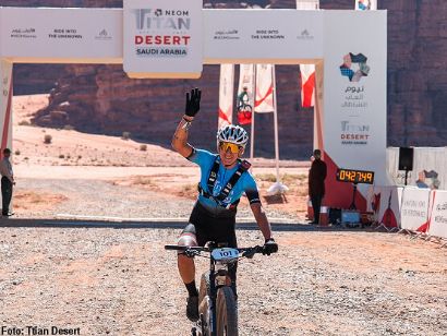 Ariadna Ródenas a un paso de repetir como reina de la Titan Desert Saudi Arabia