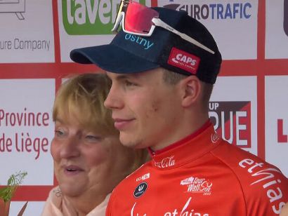 Tour de Valonia: Arnaud De Lie lidera tras ganar la segunda etapa