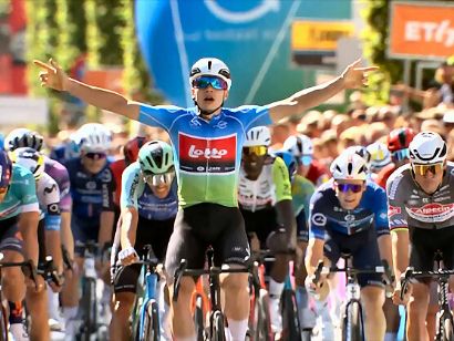 Arnaud De Lie conquista en Leuven el Renewi Tour 2025 con victoria de etapa incluida