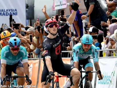 Arvid de Kleijn se impone al sprint en la segunda etapa del Tour de Langkawi
