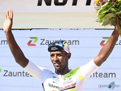Tour de Suiza: Biniam Girmay: "La victoria me sorprendió a mí mismo"