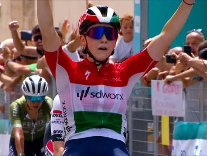 Giro Donne: Blanka Vas gana la octava etapa, Annemiek van Vleuten sigue de rosa