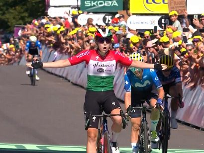 Tour de Francia Femenino: Blanka Vas se hace con la quinta etapa, Katarzyna Niewiadoma nueva líder