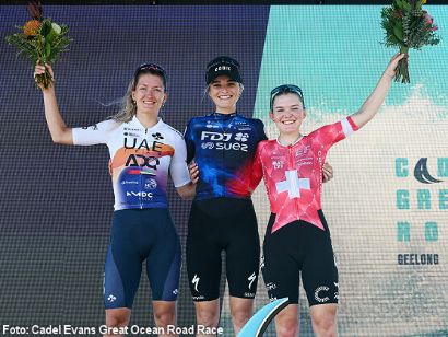 Ally Wollaston se impone en la Cadel Evans Great Ocean Road Race Femenina