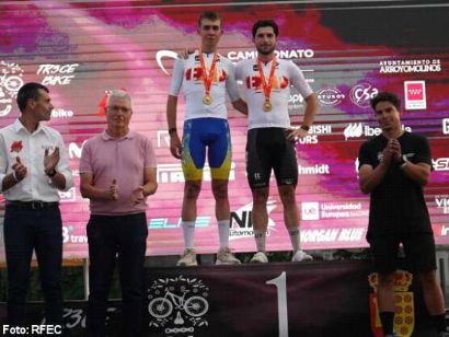 Benjam�n Noval y Hugo Franco, campeones de Espa�a de XCO j�nior y sub23 en Arroyomolinos