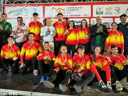 Pablo Garca y Mariona Calvs, nuevos campeones de Espaa de BMX Racing