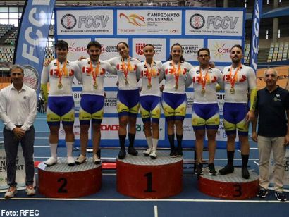 Helena Casas y Ricardo Ten brillan con cuatro oros en el Campeonato de Espaa de Pista