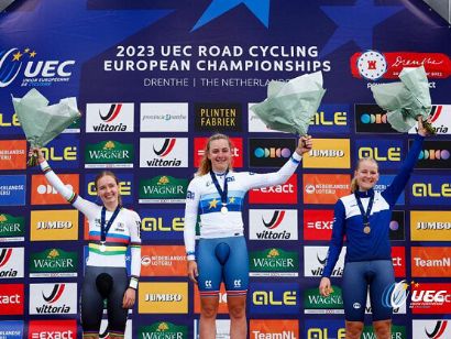 Campeonato de Europa: Zoe Bäckstedt se hace con el oro en la contrarreloj sub-23