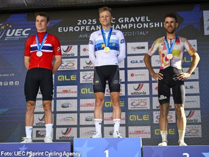 Mads Wrtz Schmidt y Erica Magnaldi, campeones de Europa de Gravel en Avezzano