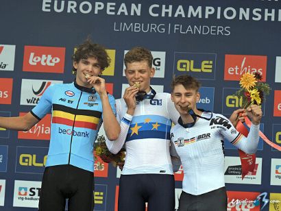 Campeonato de Europa: Michiel Mouris campeón de Europa en la contrarreloj junior; Héctor Álvarez octavo