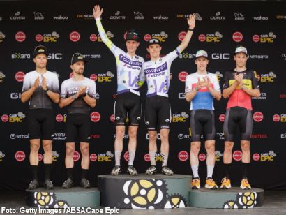 Braidot y Avondetto se adjudican la cuarta etapa de la Absa Cape Epic por un segundo