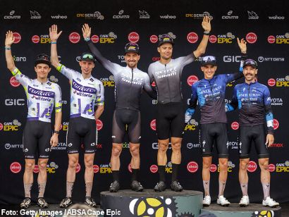 Schurter y Colombo se imponen en la etapa reina de la Absa Cape Epic