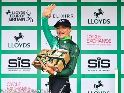 Cat Ferguson gana en Kelso y se viste de líder en el Tour de Gran Bretaña Femenino