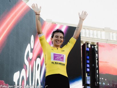 La chilena Cata Soto gana el pr�logo del Tour de El Salvador