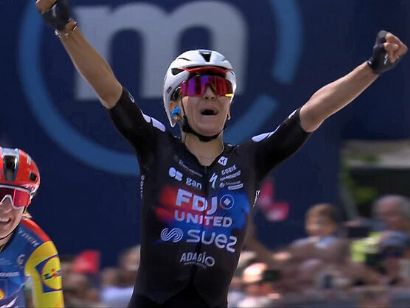C�lia Gery gana la 7� etapa del Giro de Italia Femenino, Van der Breggen sigue de rosa