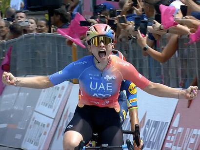 Chiara Consonni gana la segunda etapa del Giro de Italia Femenino, Longo Borghini sigue de rosa