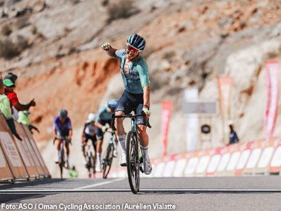 Tour de Om�n: Christian Scaroni: "Esper� el momento y lanc� mi esprint"