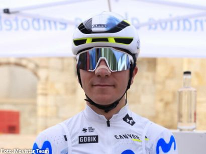 Cian Uijtdebroeks sufre una fisura en el codo izquierdo