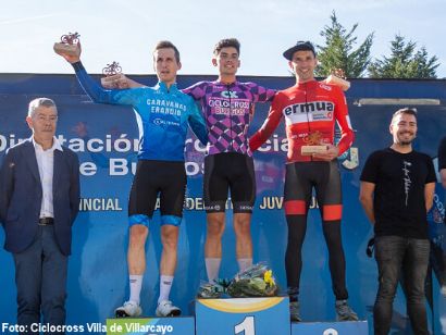 Marta Beti e igo Gmez se imponen en el Ciclocross Villa de Villarcayo y se llevan el XX Circuito CX Diputacin de Burgos