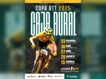 La Copa BTT Caja Rural 2025 arranca con cinco pruebas puntuables entre febrero y junio